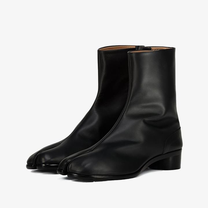 Calf Leather Boots 30mm Heel Women's - Arno Conti Shoe