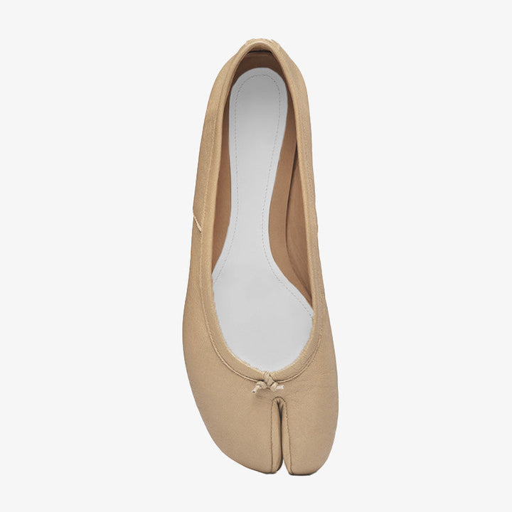 Split-toe Ballerina Flats - Arno Conti Shoe