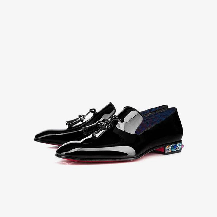 Men patent Leather Loafer Infinity Rocks - ARNO CONTI