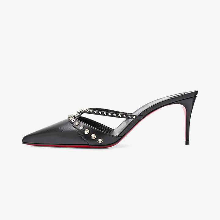 Bright Pink Crepe Satin Pumps with Stiletto - ARNO CONTI