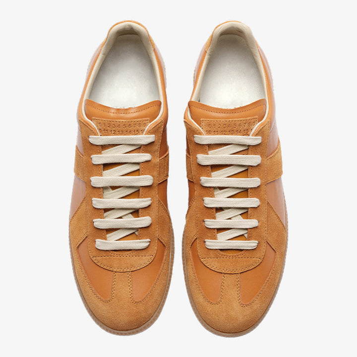 Nappa Leather Sneakers with Honey Sole - Arno Conti Shoe