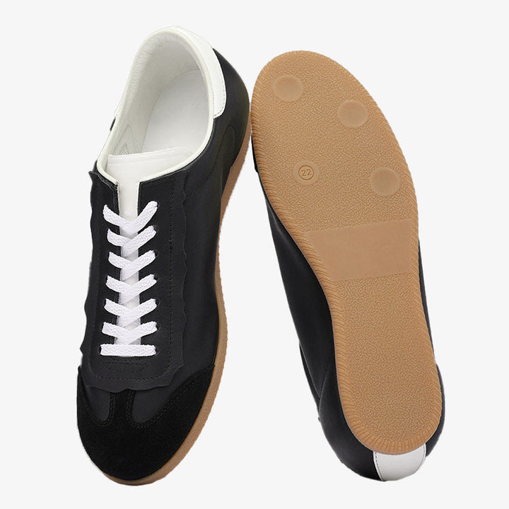 Calf Leather Lace-Up Sneaker - Arno Conti Shoe