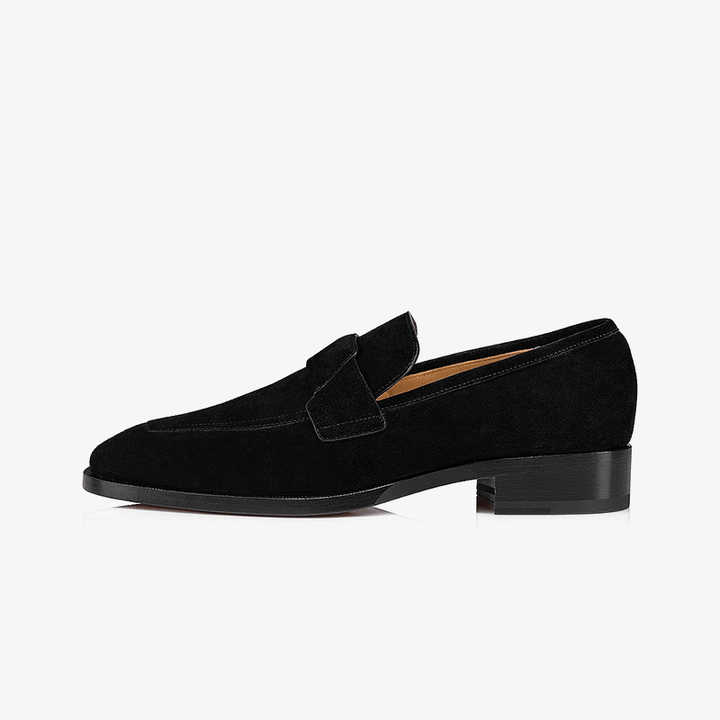 Timeless Suede Penny Loafers - ARNO CONTI