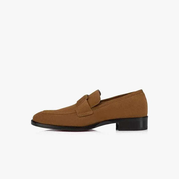 Timeless Suede Penny Loafers - ARNO CONTI