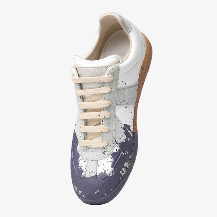 Paint Spatter Sneakers - Arno Conti Shoe
