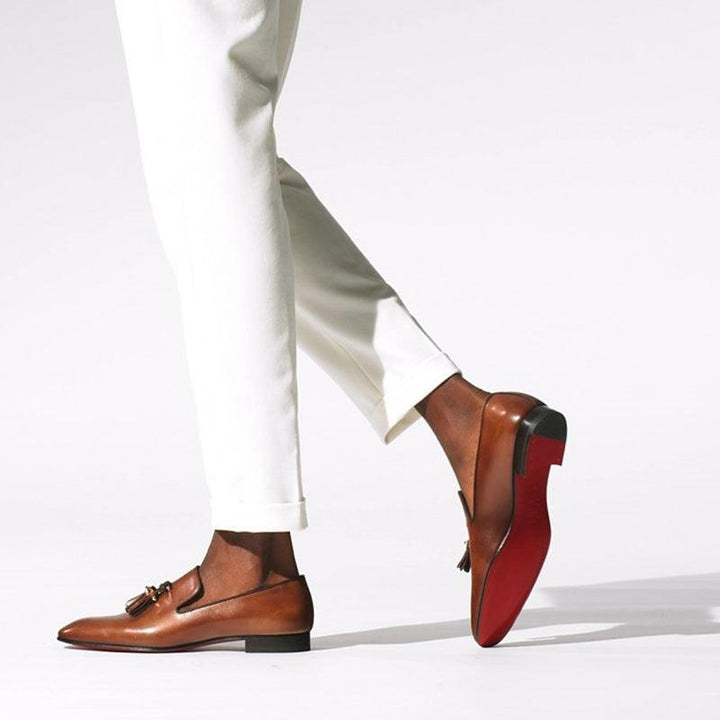 Dress Loafers with Tassels - ARNO CONTI