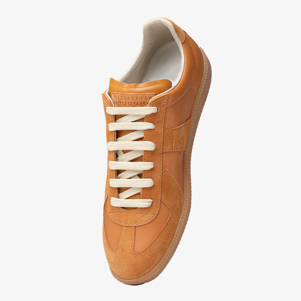 Nappa Leather Sneakers with Honey Sole - Arno Conti Shoe