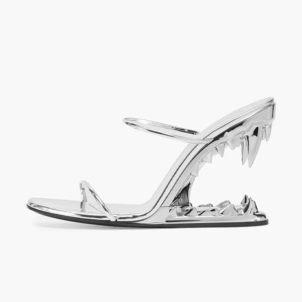 Mirror Heel Sandals