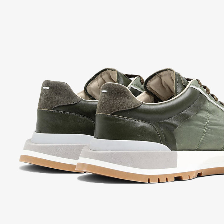Green nylon Sneakers - Arno Conti Shoe