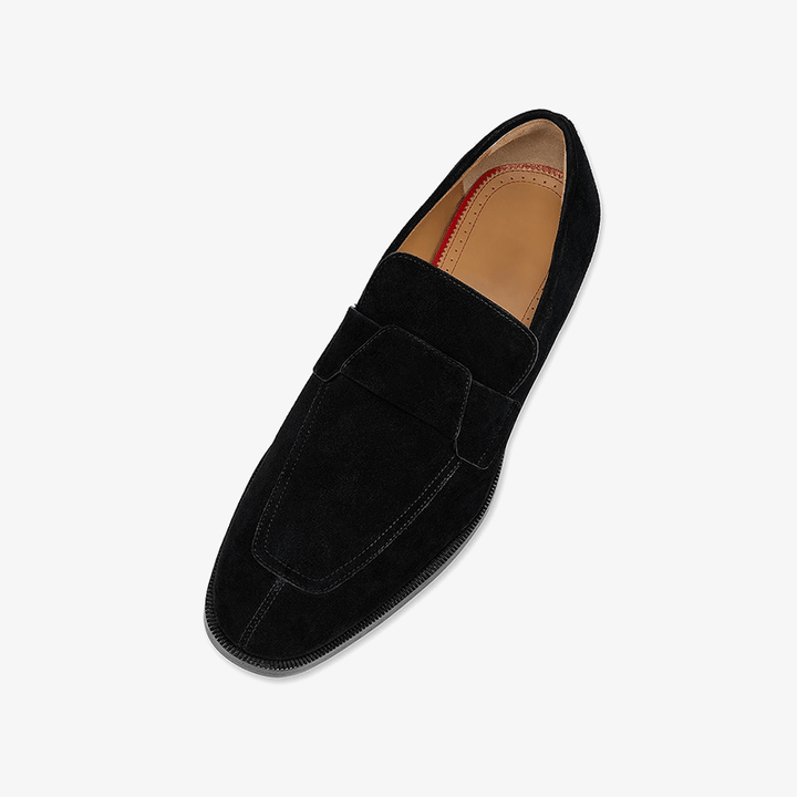 Timeless Suede Penny Loafers - ARNO CONTI