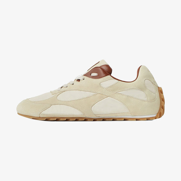 Beige-Brown Low-Top Sneaker Unisex