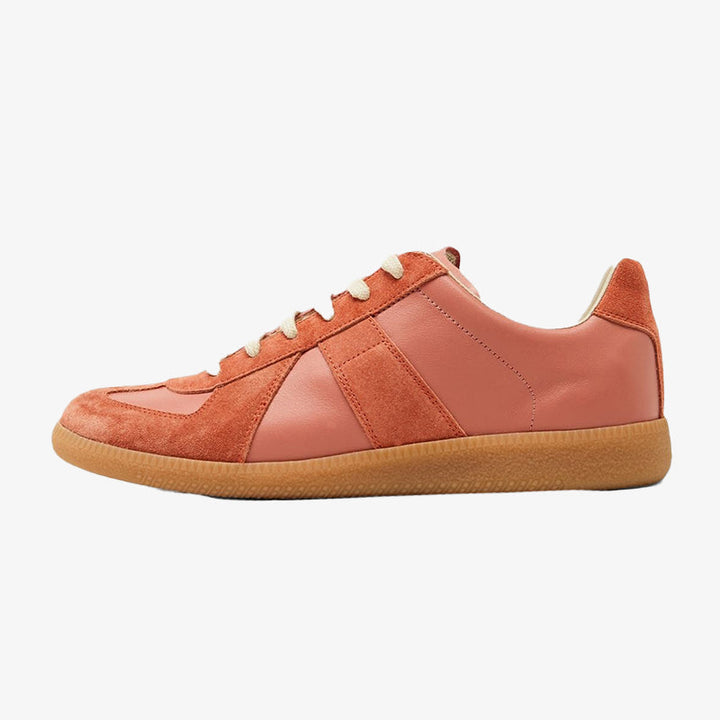 Hawthorn Red Leather Sneakers - Arno Conti Shoe