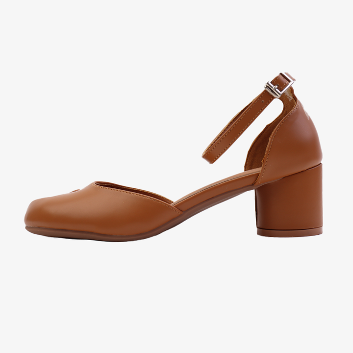 Split-toe Smooth Calf Leather Flats Sandals - Arno Conti Shoe