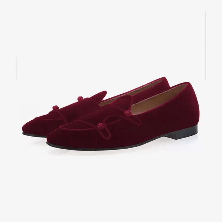 Suede Monk Strap Loafers - Arno Conti Shoe