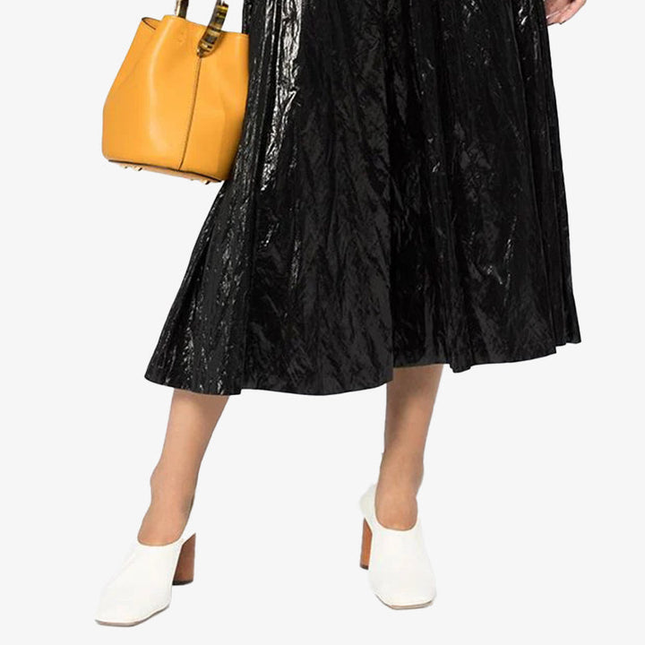 Split-toe Cylindrical Heel Pumps - Arno Conti Shoe