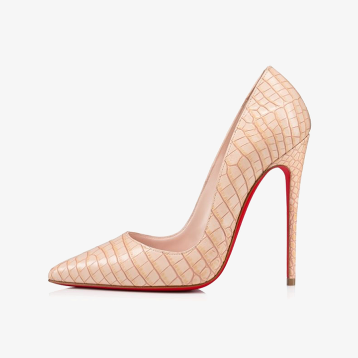 Trendy Embossed Mock Croc Pump - ARNO CONTI