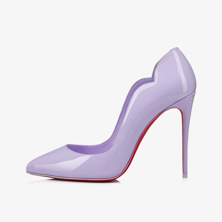 Hot Chick Lilac Patent Leather Pump - ARNO CONTI