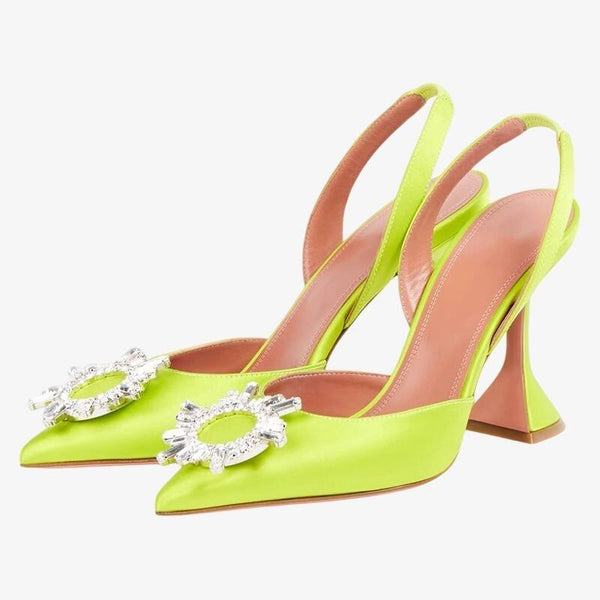 Pastel Satin Heels