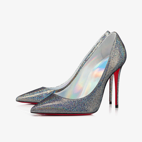 Pointy Pump with Silver-Tone - ARNO CONTI