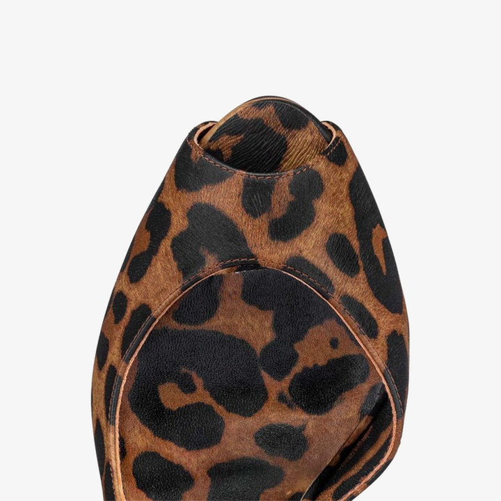 Leopard Print Calf Leather Pumps - ARNO CONTI