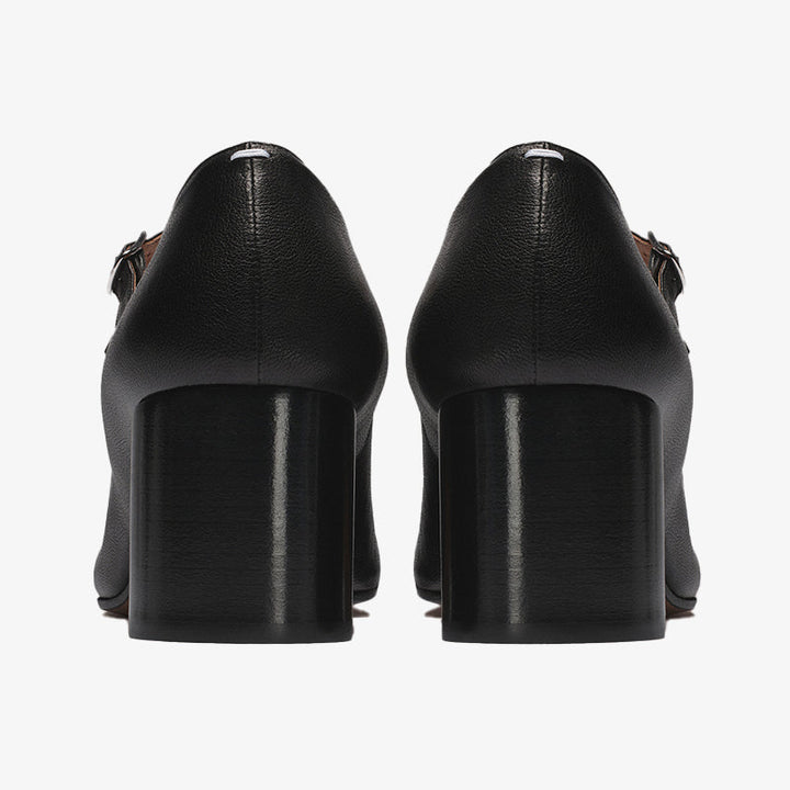 Split-toe High Heel Sandals in Soft Calf Leather - Arno Conti Shoe