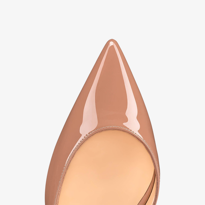 Beige Pumps with Arched Lines 60mm - ARNO CONTI