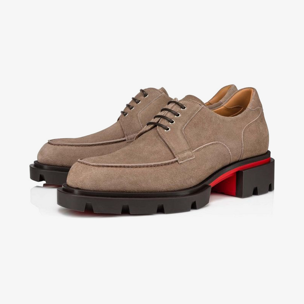 Chunky Lug Sole Lace-Up City Shoe