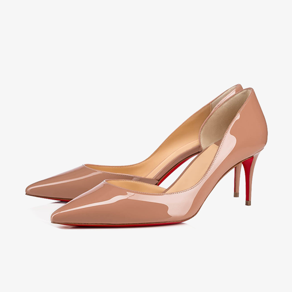 Beige Pumps with Arched Lines 60mm - ARNO CONTI