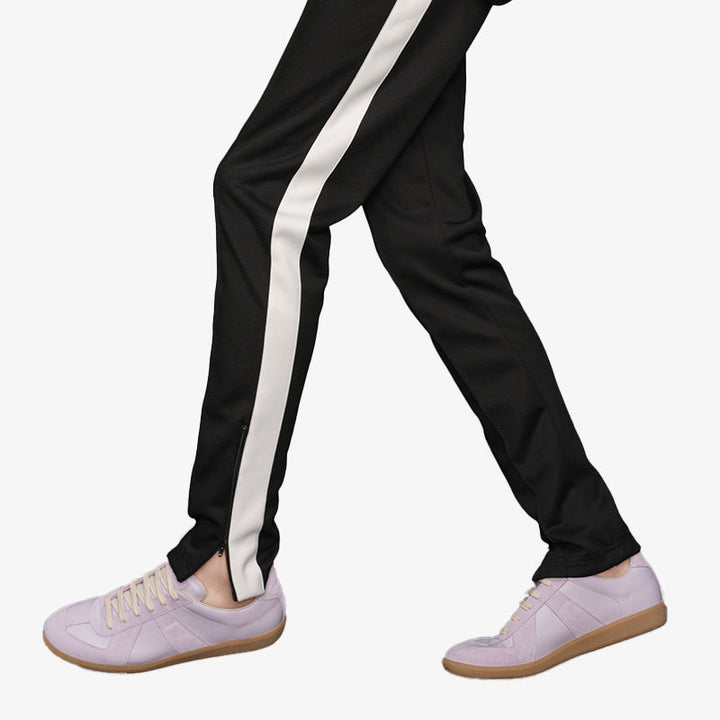 Iconic Purple Leather and Suede Sneakers - Arno Conti Shoe