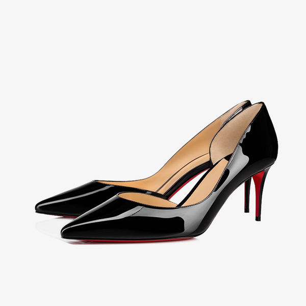 Elegant Black Patent Leather Pump