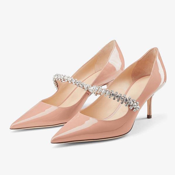 Pink Patent Leather Pumps