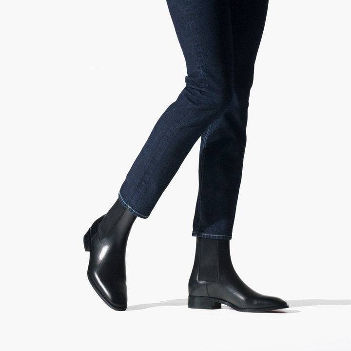 Ankle Boot with Grosgrain Trim - ARNO CONTI