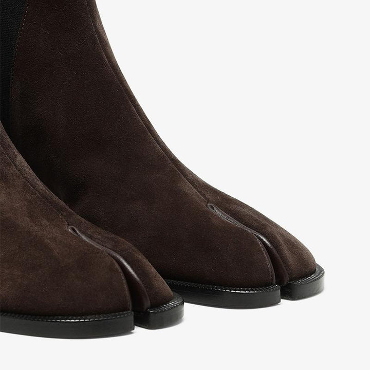 Suede Split-Toe Boots Unisex - Arno Conti Shoe