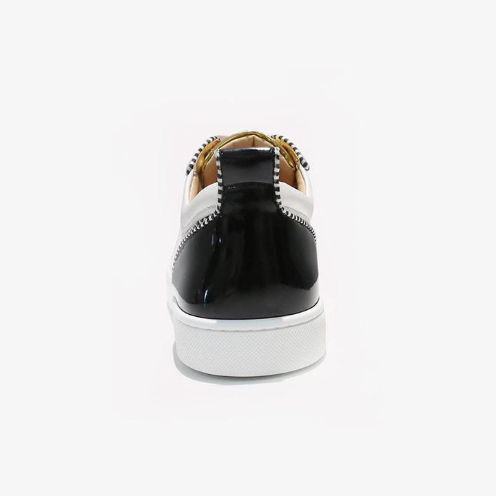 Vibrant Patterned Low-Top Sneakers - ARNO CONTI