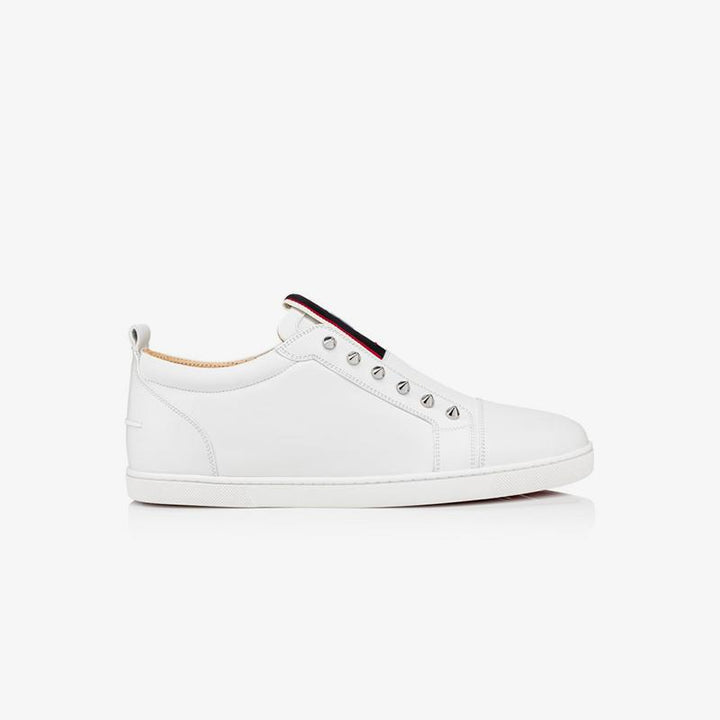 Studded Low-top Leather Sneakers - ARNO CONTI