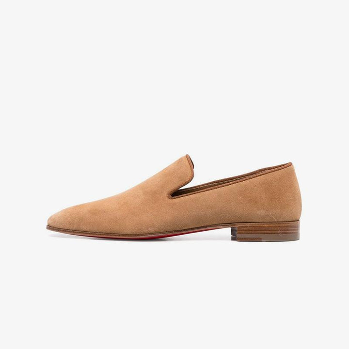 Suede Slip-On Loafers Plain Leather - ARNO CONTI