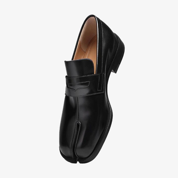 Calf Leather Split Toe Loafers Unisex - Arno Conti Shoe