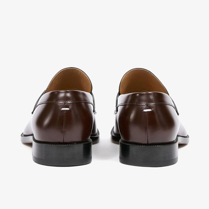 Chocolate Brown Slip-On Loafers - Arno Conti Shoe