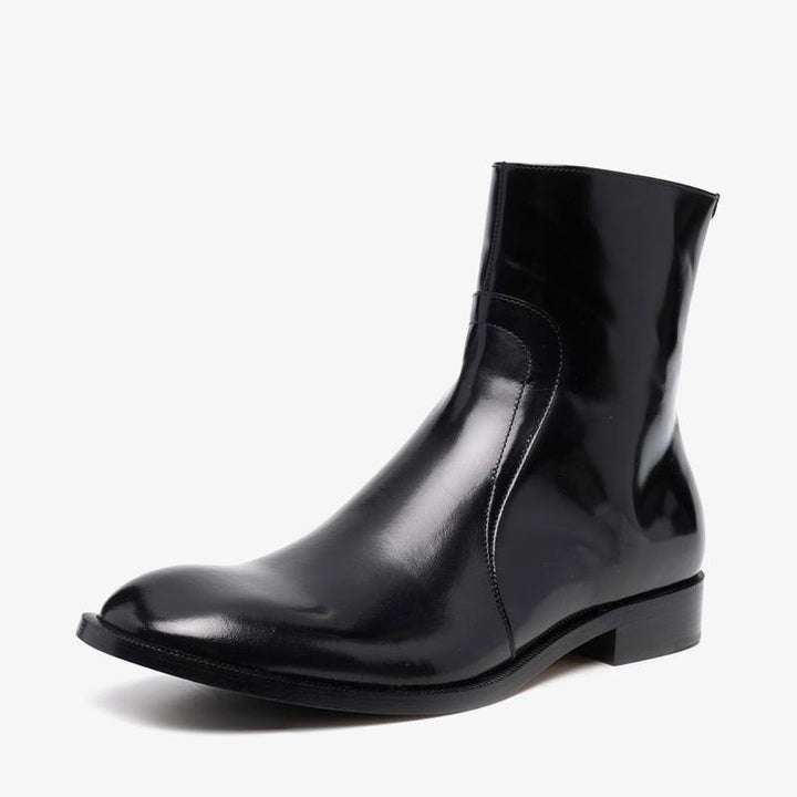 Classic Leather Ankle Boots - Arno Conti Shoe