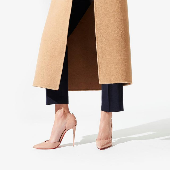 Beige Patent Leather Pumps - ARNO CONTI