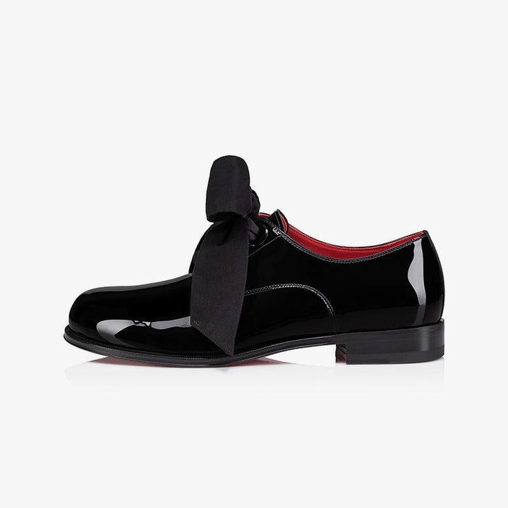 Patent Leather Dress Shoes With Bows - ARNO CONTI