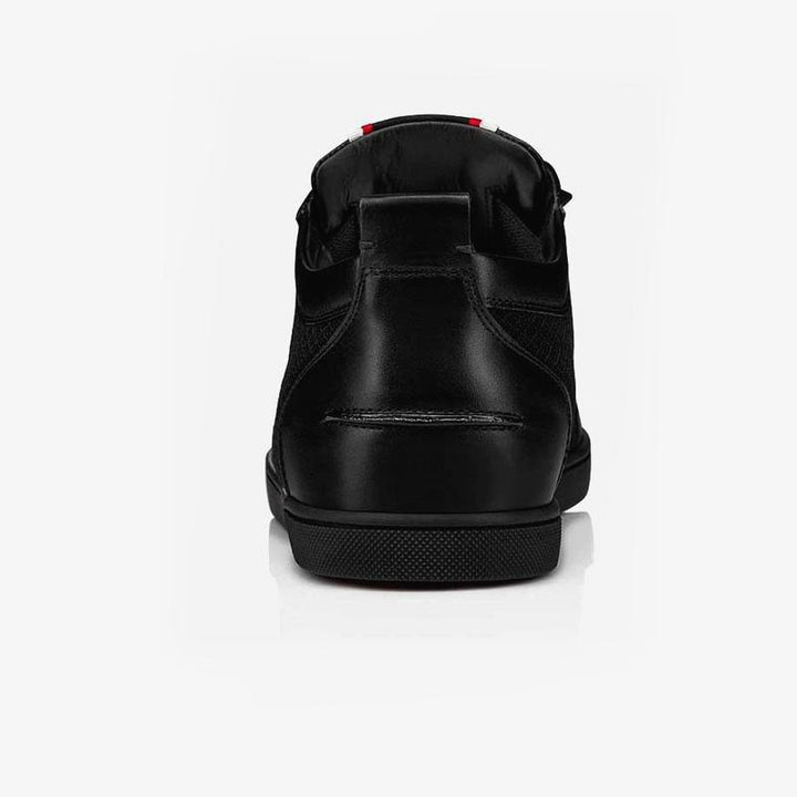 Black Round Toe Slip On Sneakers - ARNO CONTI