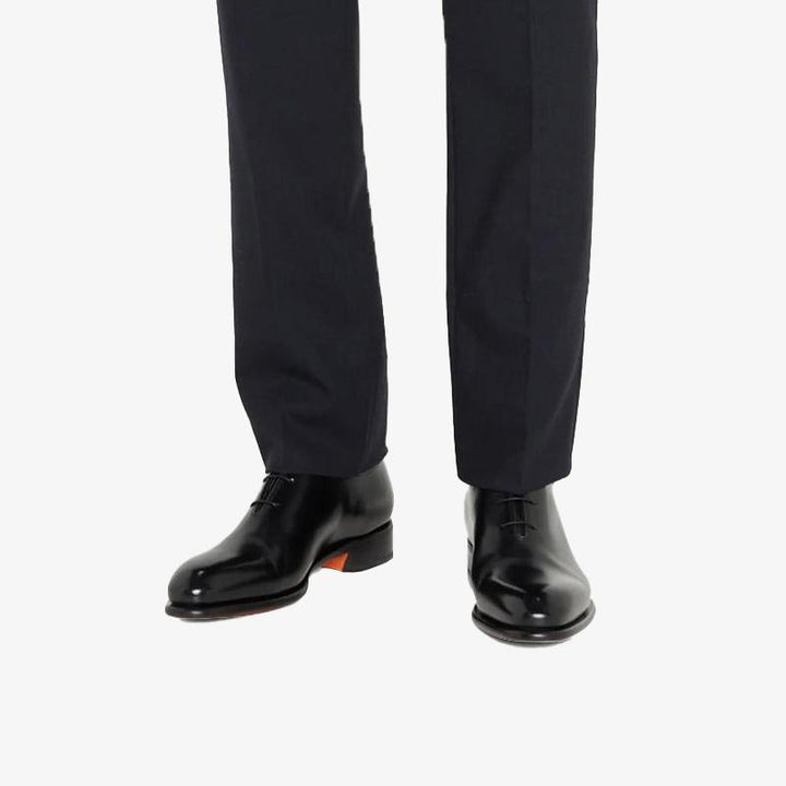 Men's Shiny Leather Oxfords Dress Shoes - Arno Conti Shoe