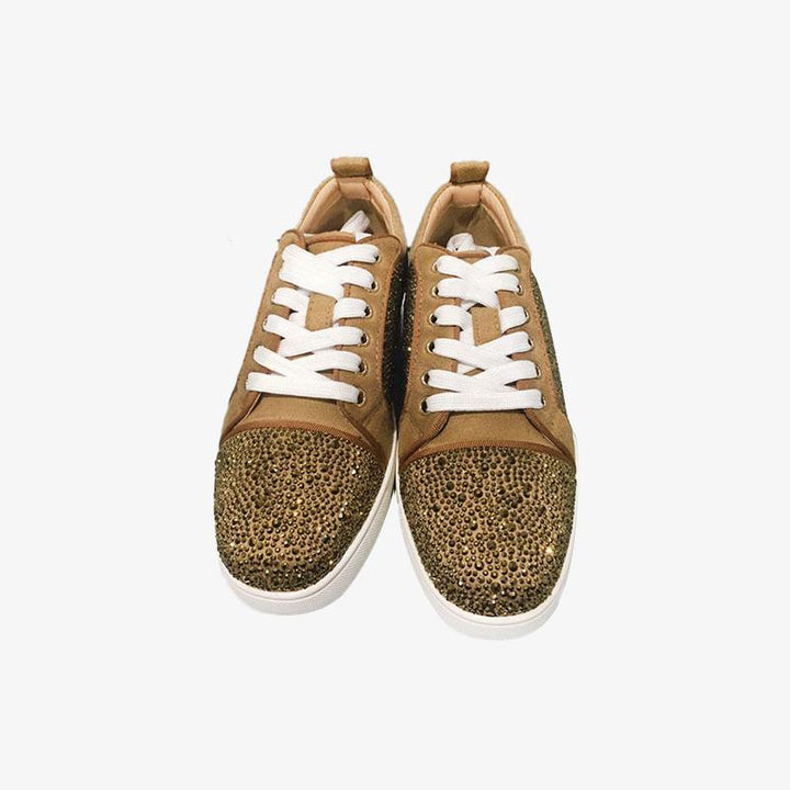 Mens Blond Slip On Low Top Sneakers - ARNO CONTI