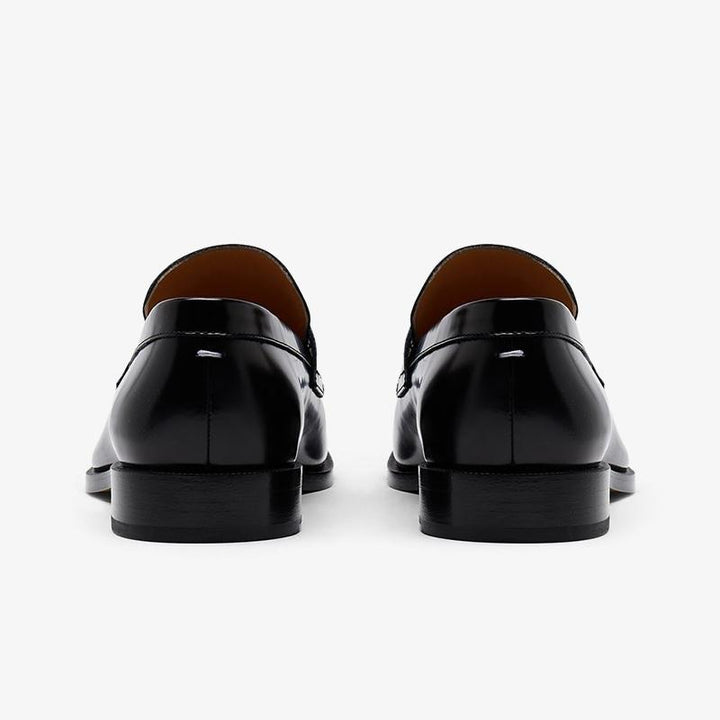 Patent Calfskin Black Loafers Unisex - Arno Conti Shoe