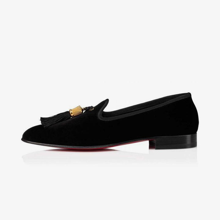 Tassel Velvet Loafer Slip-on - ARNO CONTI