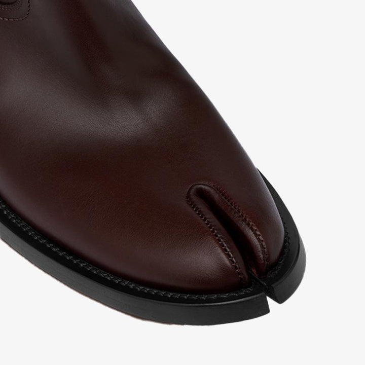 Classic Almond Toe Calf Leather Boots - Arno Conti Shoe