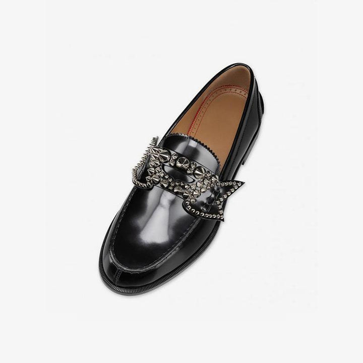 Striking Studded Loafers - ARNO CONTI