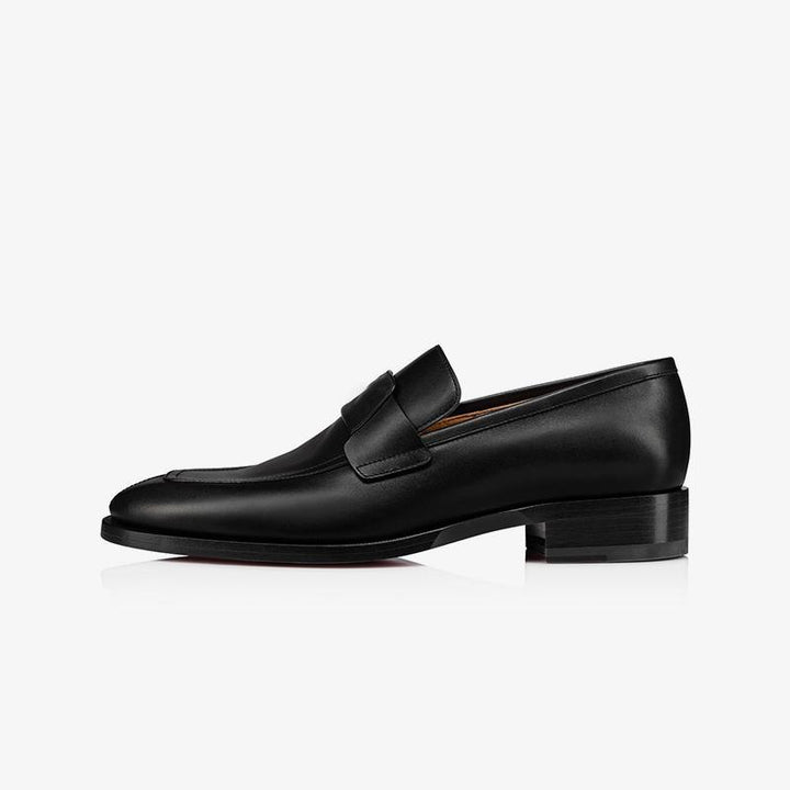 Square Toe Slip-On Buckle Loafers - ARNO CONTI