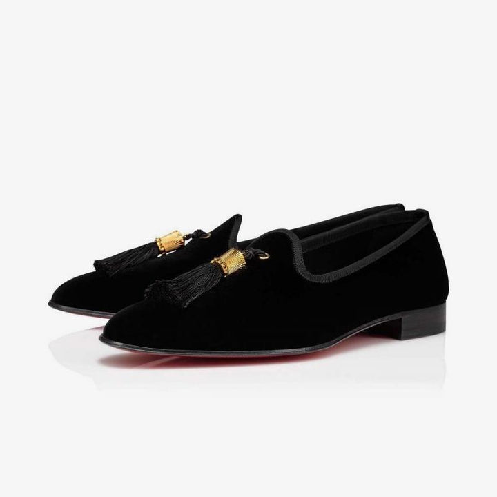 Tassel Velvet Loafer Slip-on - ARNO CONTI